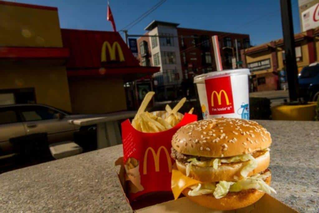 McDonald's Menü