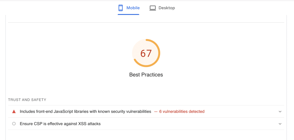 Google PageSpeed Best Practices