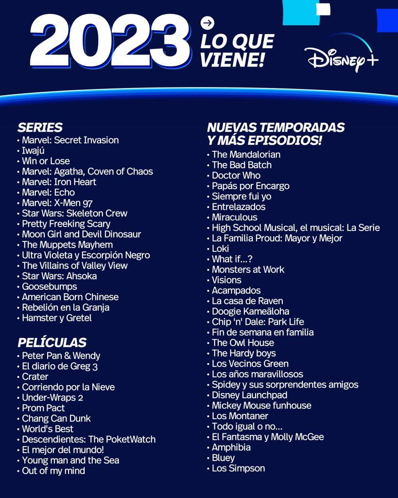 Disney Plus 2023 İçerikleri