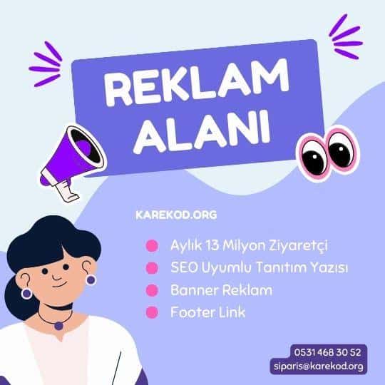 Reklam Alanı