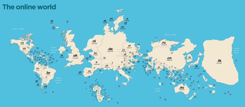 Ülkelerin Domain Uzantıları
