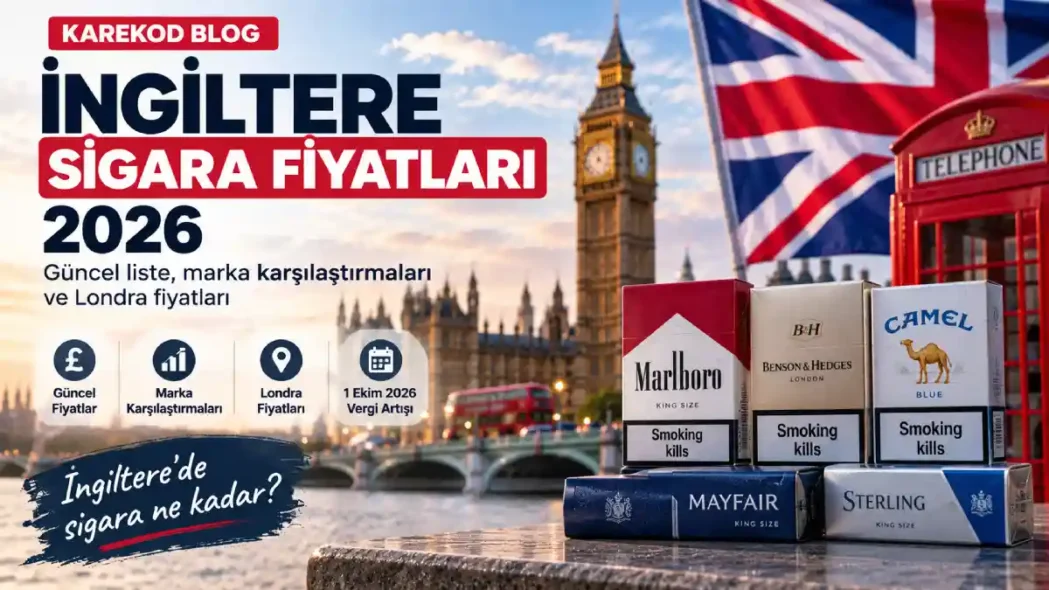 İngiltere sigara fiyatları