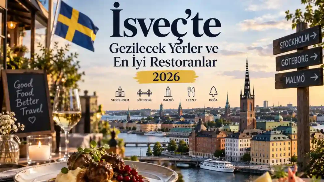 İsveç'te gezilecek yerler ve en iyi restoranlar