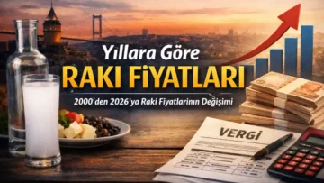 Yıllara Göre Rakı Fiyatları