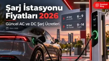 Şarj İstasyonu Fiyatları