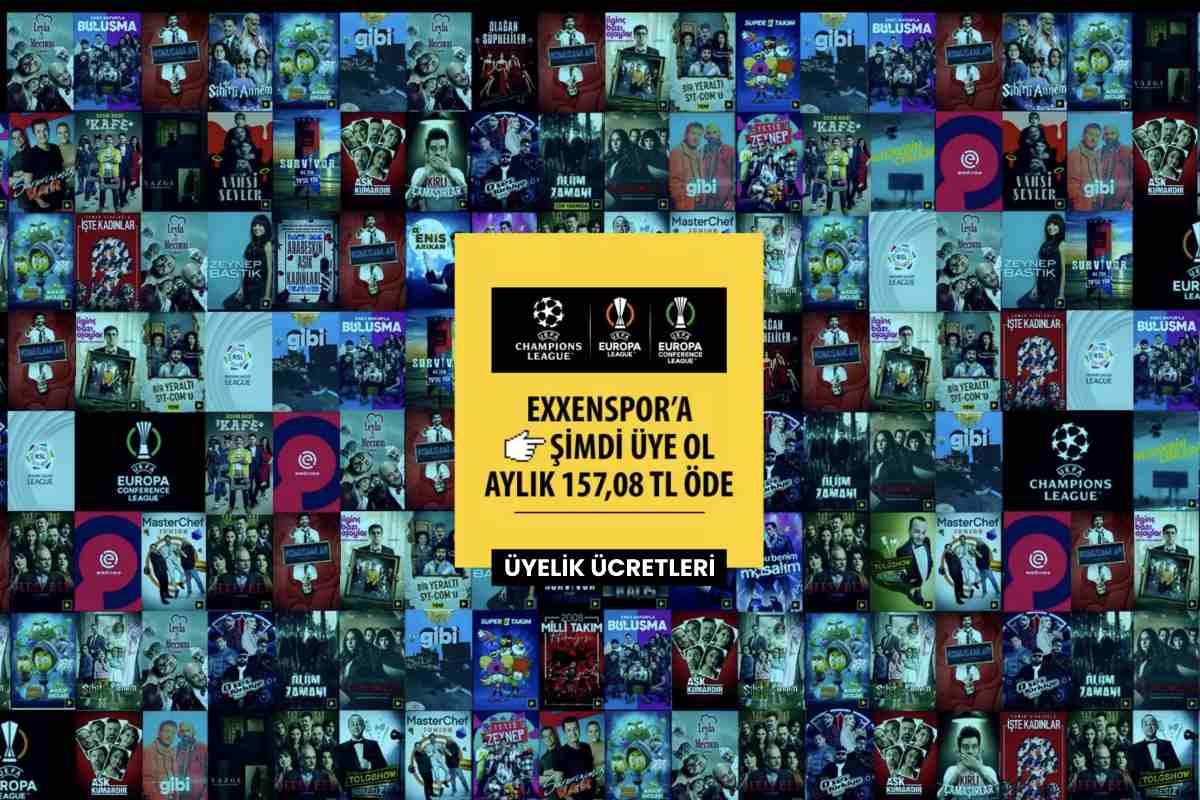 Exxen Üyelik Ücretleri