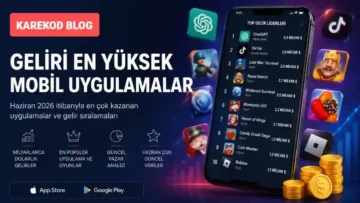 Geliri En Yüksek Mobil Uygulamalar