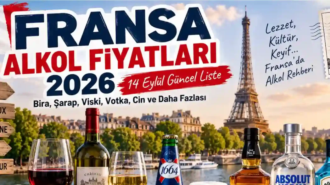 Güncel Fransa Alkol Fiyatları
