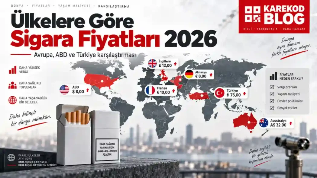 güncel ülkelere göre sigara fiyatları