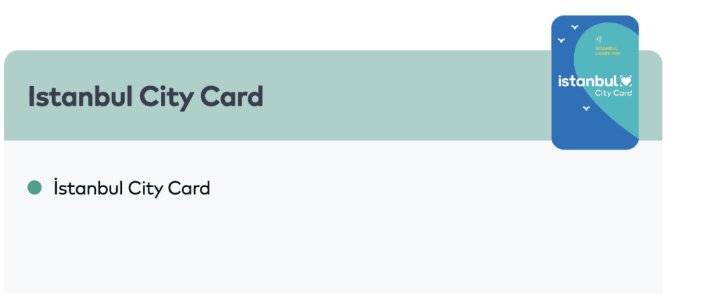 İstanbul City Card