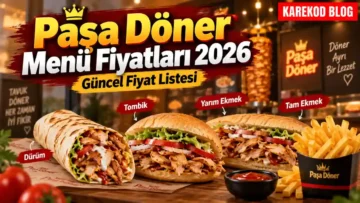 Paşa Döner Menü Fiyatları