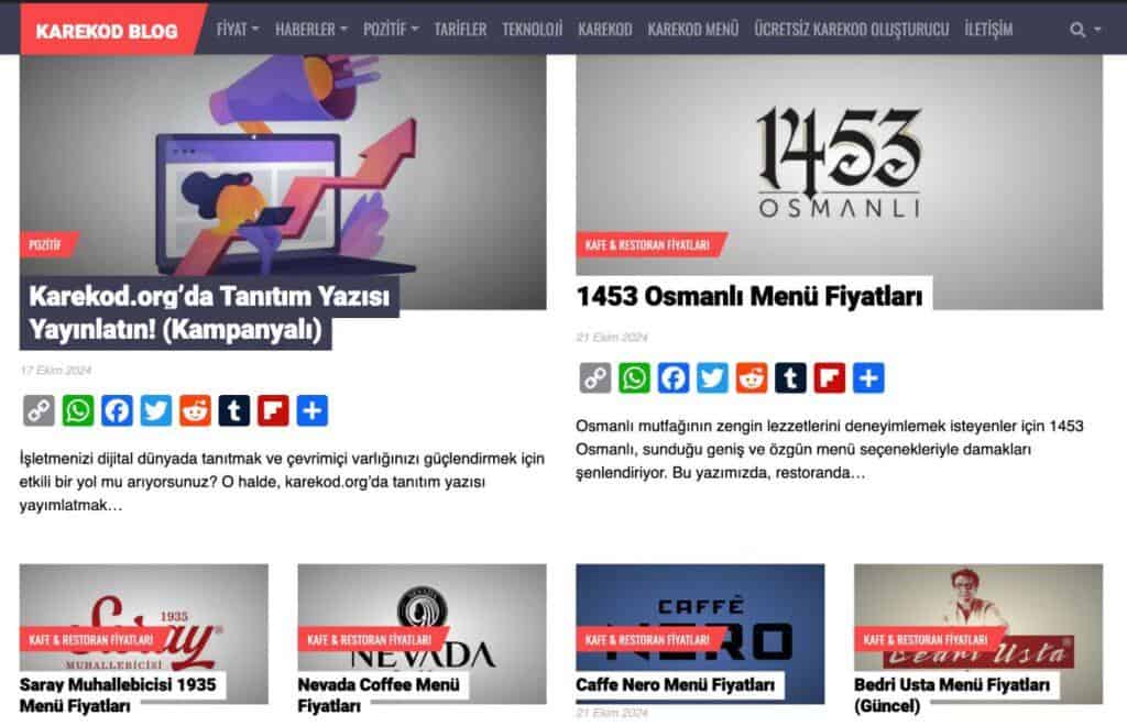 Blog Sayfası