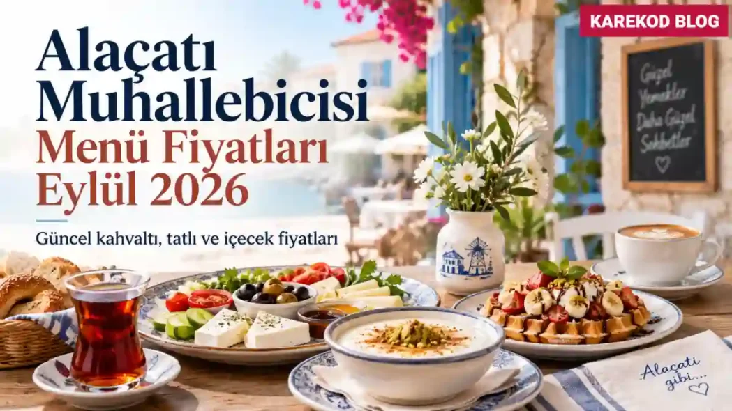 Alaçatı Muhallebicisi Menü Fiyatları