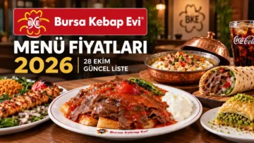 Bursa Kebap Evi Menü Fiyatları