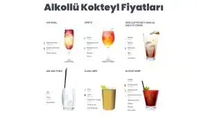 Alkollü Kokteyl Fiyatı 2025