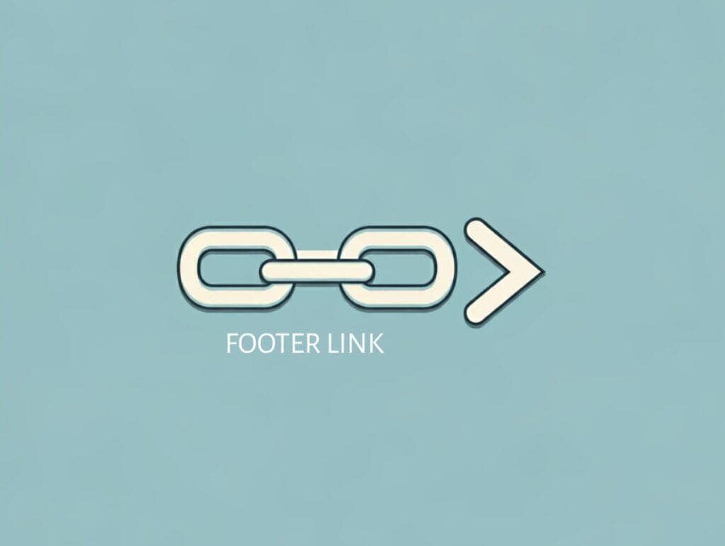 Web Sitesi İçin Footer Link