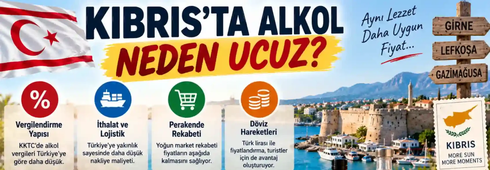 Kıbrıs'ta Alkol Neden Ucuz?