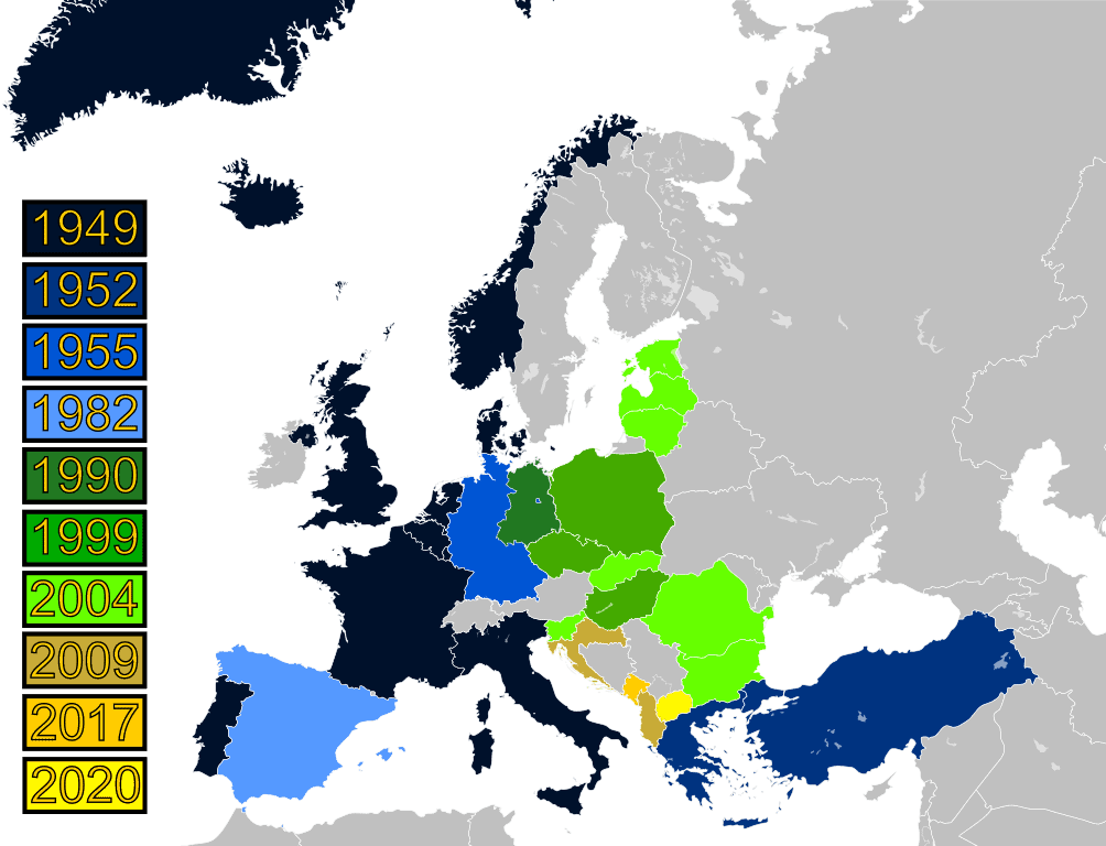 NATO Üyelerinin Katılım Tarihleri