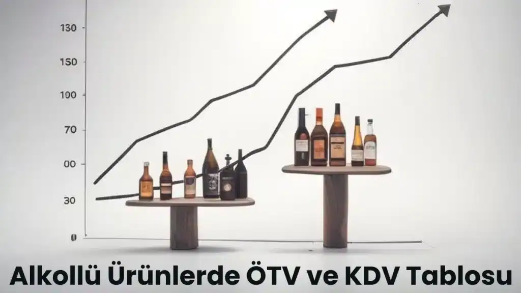 Alkollü Ürünlerde ÖTV ve KDV Tablosu 2025