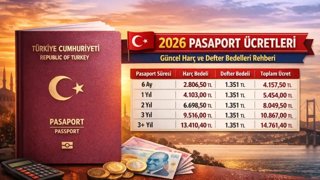Pasaport Ücretleri 2026
