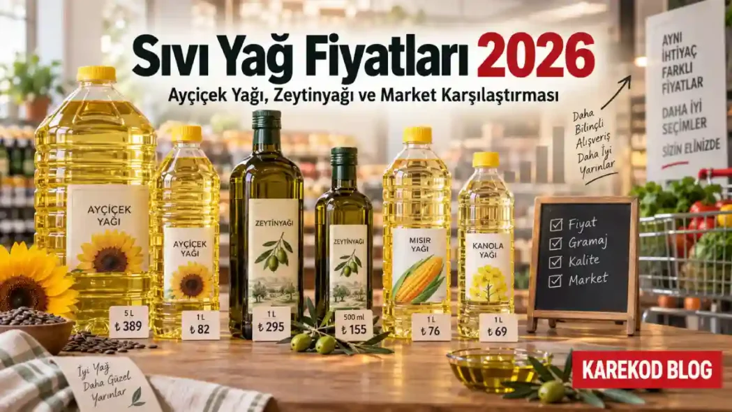 Güncel Sıvı Yağ Fiyatları