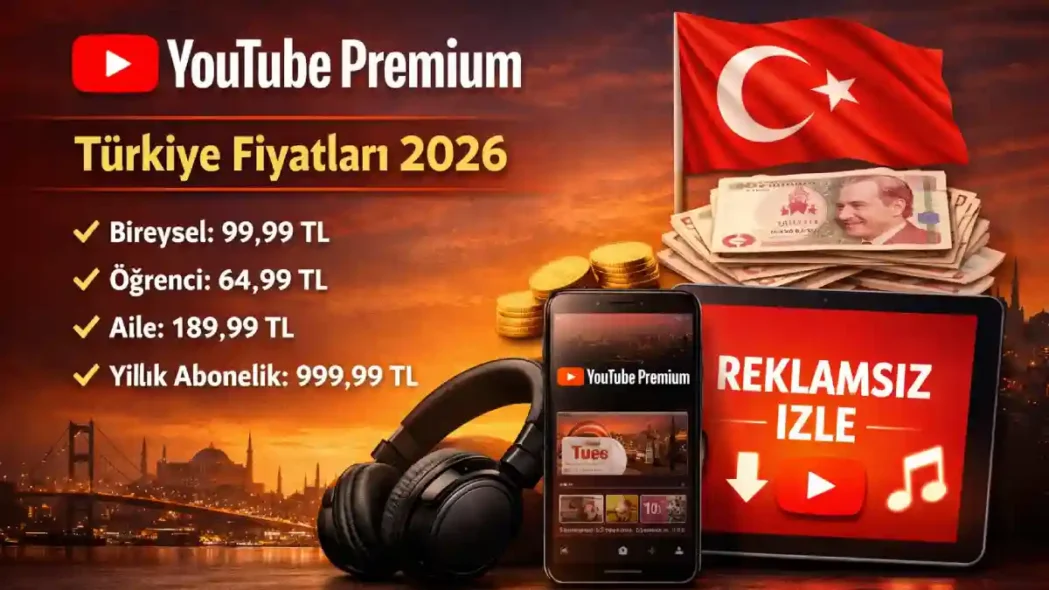 YouTube Premium Fiyatları 2026
