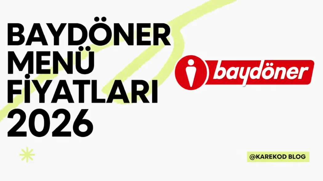 Baydöner Menü Fiyatları