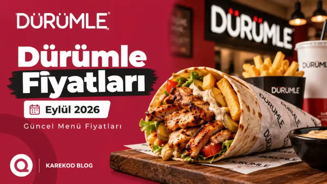 Güncel Dürümle Menü Fiyatları