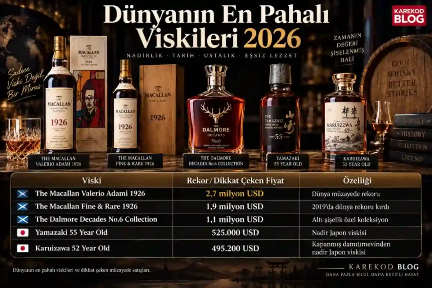 Dünyanın En Pahalı Viskileri