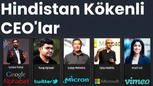 Hindistan Kökenli CEO'lar (2025)
