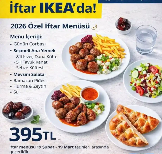 IKEA İftar Menü Fiyatı