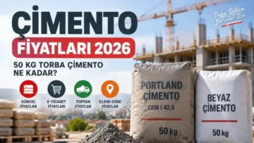 Güncel Çimento Fiyatları