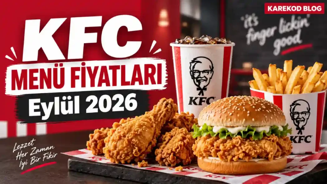 KFC Menü Fiyatları