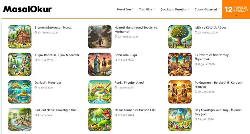 Masalların Çocuk Gelişimine Katkıları