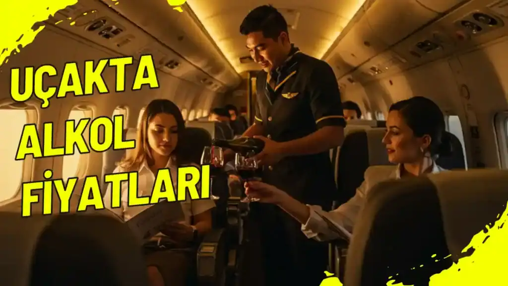 Uçakta Alkol Fiyatları