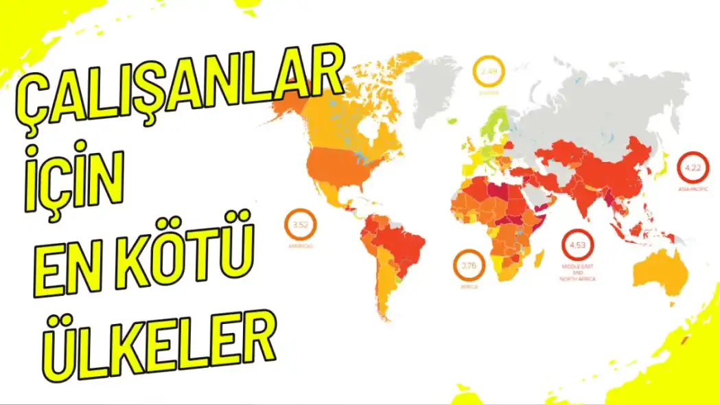 Çalışanlar İçin En Kötü Ülkeler