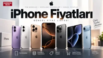 Güncel iPhone fiyatlarını gösteren kapak görseli