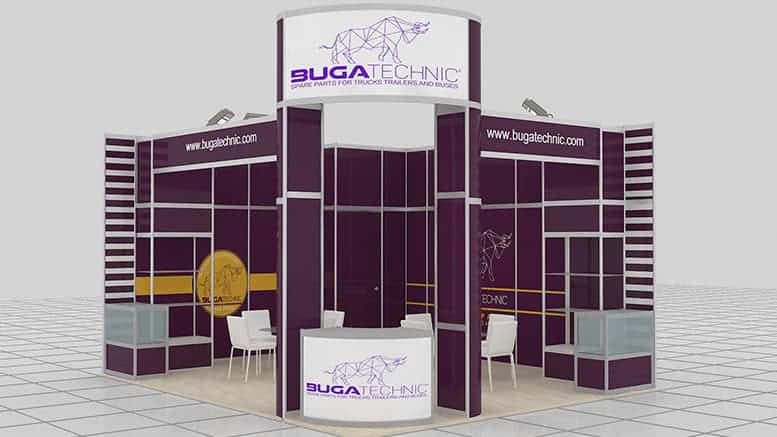 modüler fuar standları