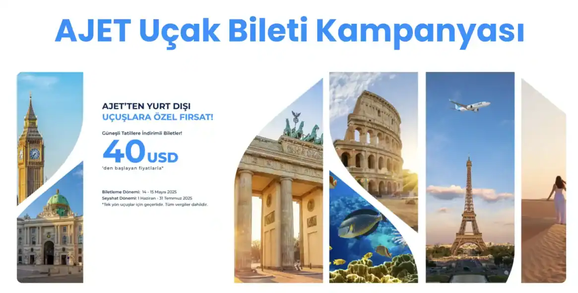 AJET Uçak Bileti Kampanyası