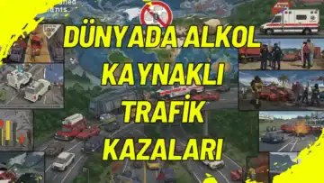 Dünyada Alkol Kaynaklı Trafik Kazaları