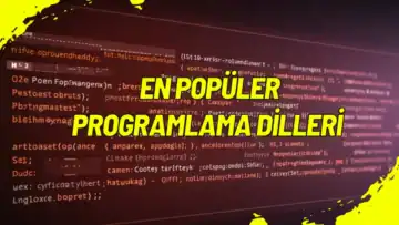 En Popüler Programlama Dilleri