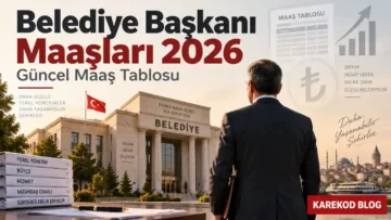 Güncel belediye başkanı maaşları