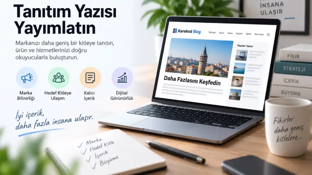 Karekod.org'da Tanıtım Yazısı