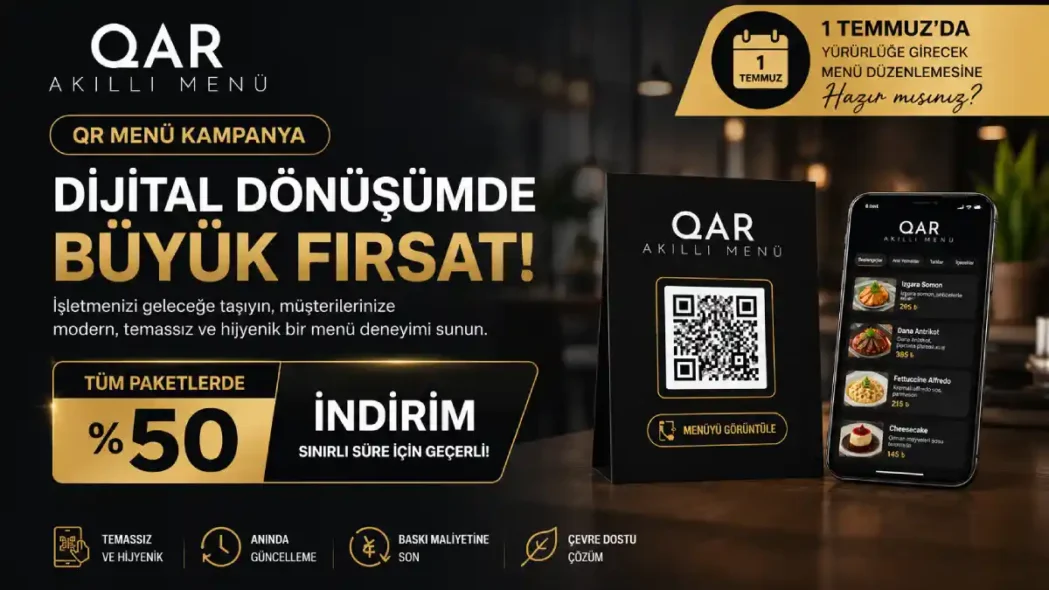 QR Menü Kampanya