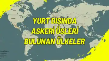 Yurt Dışında Askeri Üsleri Bulunan Ülkeler