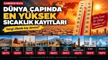Dünya Çapında En Yüksek Sıcaklık Kayıtları