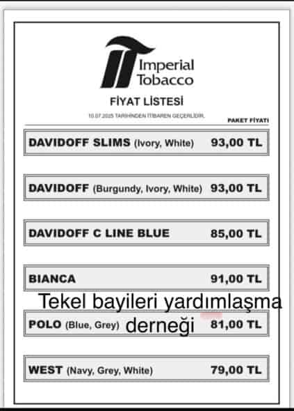 Davidoff Fiyatları