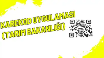 Karekod Uygulaması Tarım Bakanlığı