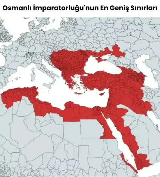 Osmanlı İmparatorluğu'nun En Geniş Sınırları