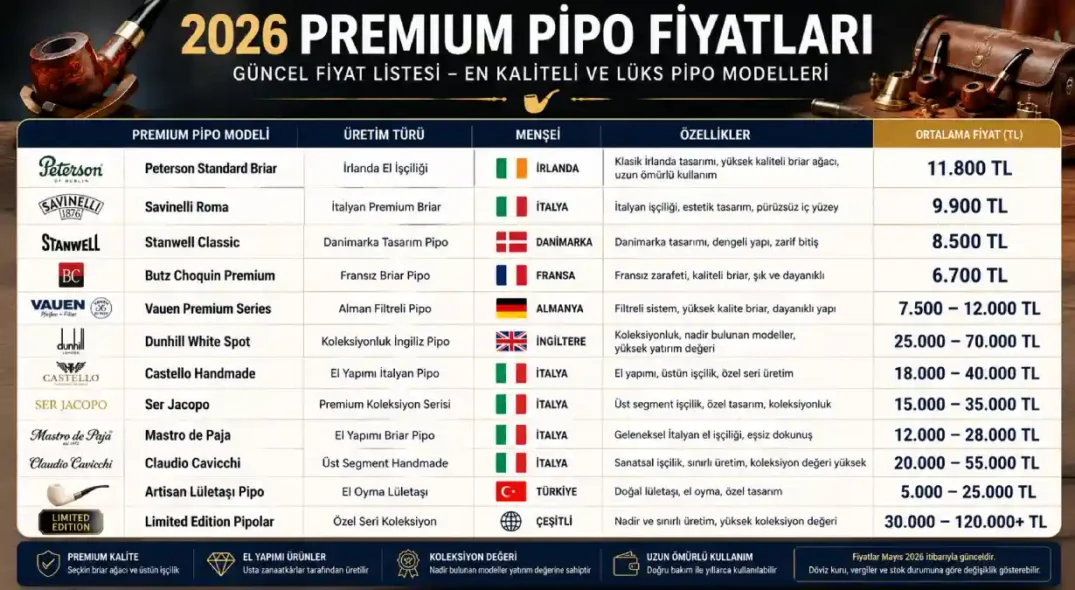 Premium Pipo Fiyatları